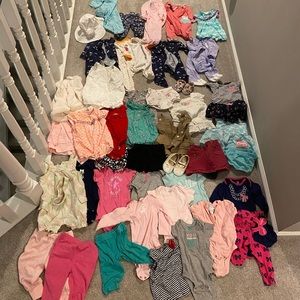 Carter’s Baby girl 3-6 month spring/summer lot